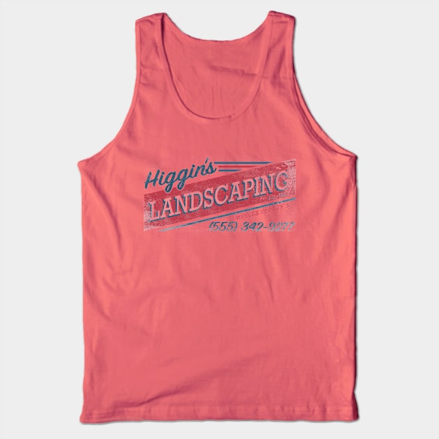 Higgins Landscaping Tank Top by Cabin_13